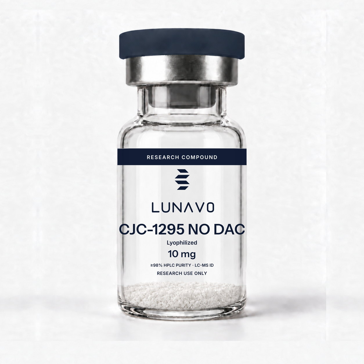 CJC-1295 sin DAC vial 10 mg, uso exclusivo en investigaci&oacute;n