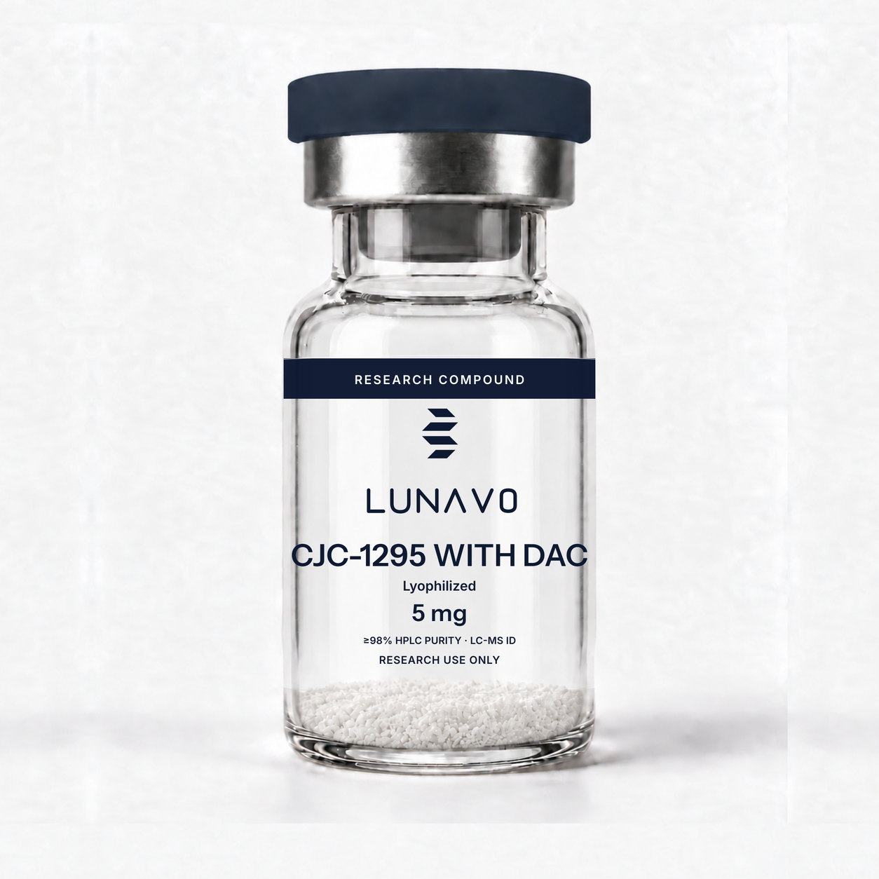 CJC-1295 con DAC vial 5 mg, uso exclusivo en investigaci&oacute;n