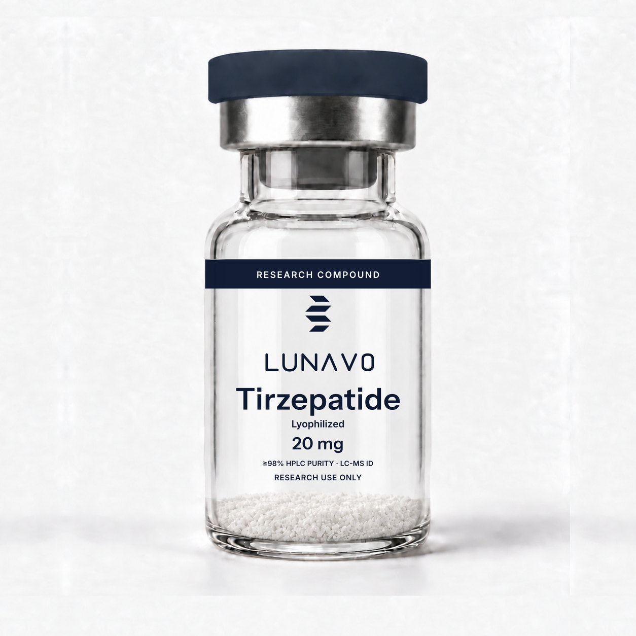 Tirzepatida vial 10 mg, uso exclusivo en investigaci&oacute;n